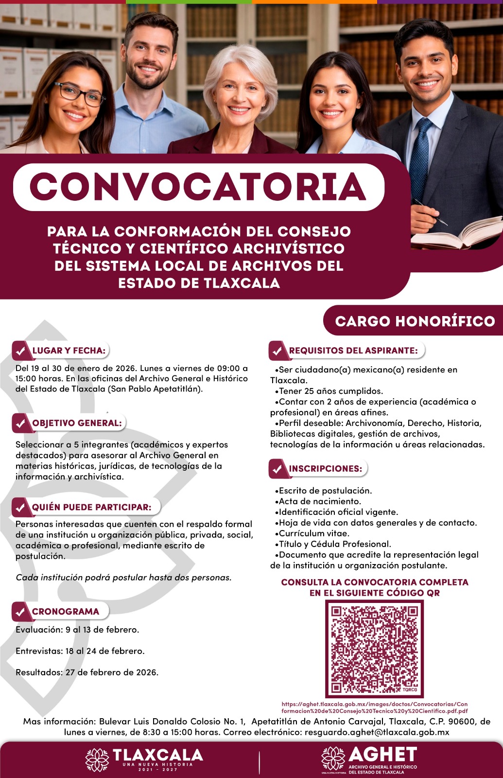 Convocatoria 1